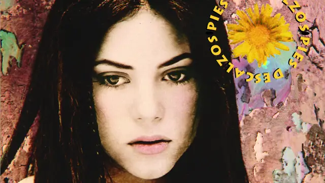 La portada del disco 'Pies descalzos' de Shakira (1995)