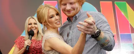 Ed Sheeran y Kylie Minogue Ed Sheeran y Kylie Minogue