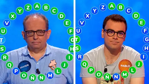 'El Rosco' completo con el que Pablo Díaz ha ganado el bote de 'Pasapalabra' 'El Rosco' completo con el que Pablo Díaz ha ganado el bote de 'Pasapalabra'