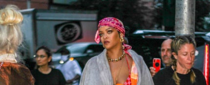 Rihanna ha sido vista grabando un posible videoclip en Nueva York