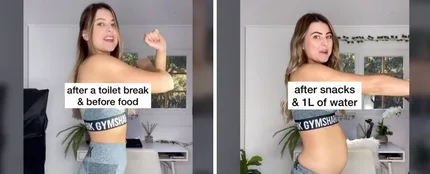 Esta tiktoker muestra en un vídeo cómo cambia su cuerpo a lo largo del día Esta tiktoker muestra en un vídeo cómo cambia su cuerpo a lo largo del día