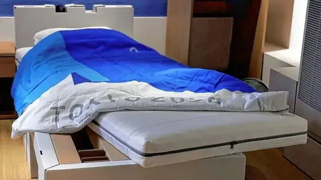 Camas de cartón duro para evitar el sexo en las Olimpiadas de Tokio