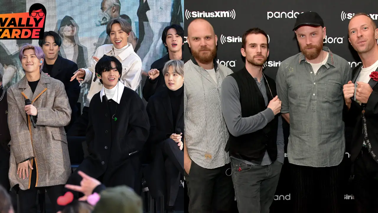Coldplay y BTS Coldplay y BTS