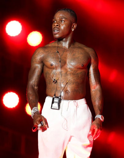 DaBaby durante su concierto en Rolling Loud Miami DaBaby durante su concierto en Rolling Loud Miami