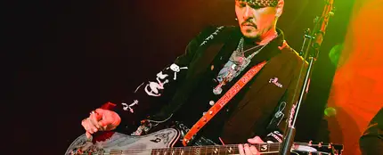 Johnny Depp con Hollywood Vampires Johnny Depp con Hollywood Vampires