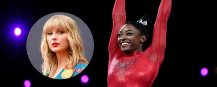 Taylor Swift, Simone Biles y su admiración mutua Taylor Swift, Simone Biles y su admiración mutua