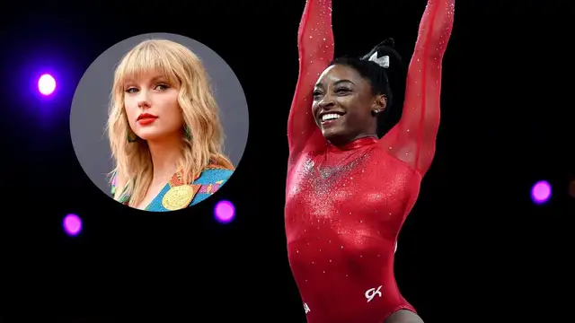 Taylor Swift, Simone Biles y su admiración mutua