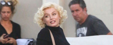 Ana de Armas interpretando a Marilyn Monroe