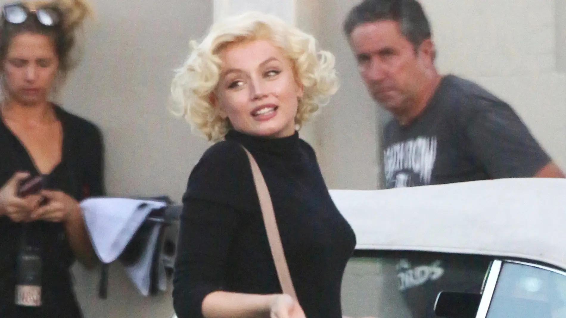 Ana de Armas interpretando a Marilyn Monroe