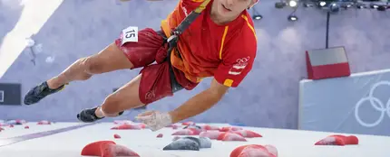 El escalador Alberto Ginés El escalador Alberto Ginés