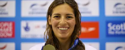La nadadora Michelle Alonso La nadadora Michelle Alonso