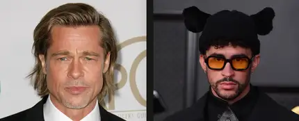 Brad Pitt y Bad Bunny Brad Pitt y Bad Bunny