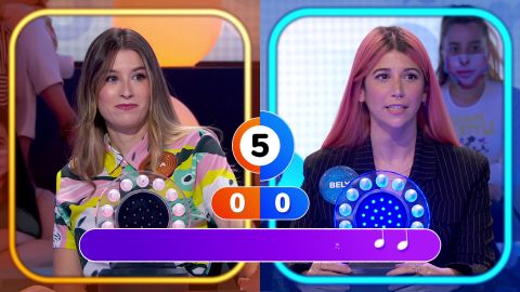 La cómica se ha adelantado con el pulsador.