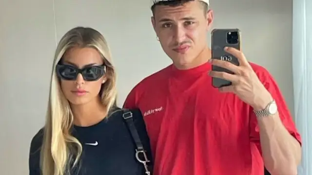 Jessica Goicoechea y Arón Piper