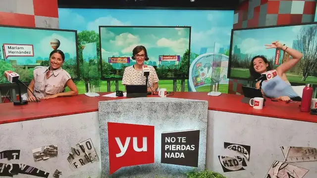 Mariam Hernández visita 'yu, No te pierdas nada'