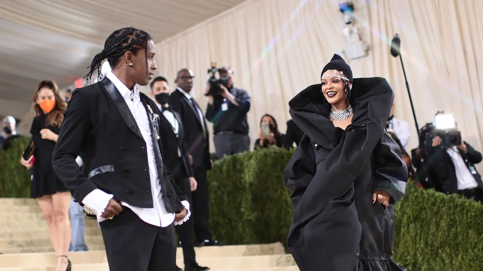 Rihanna y ASAP Rocky, ya sin abrigo