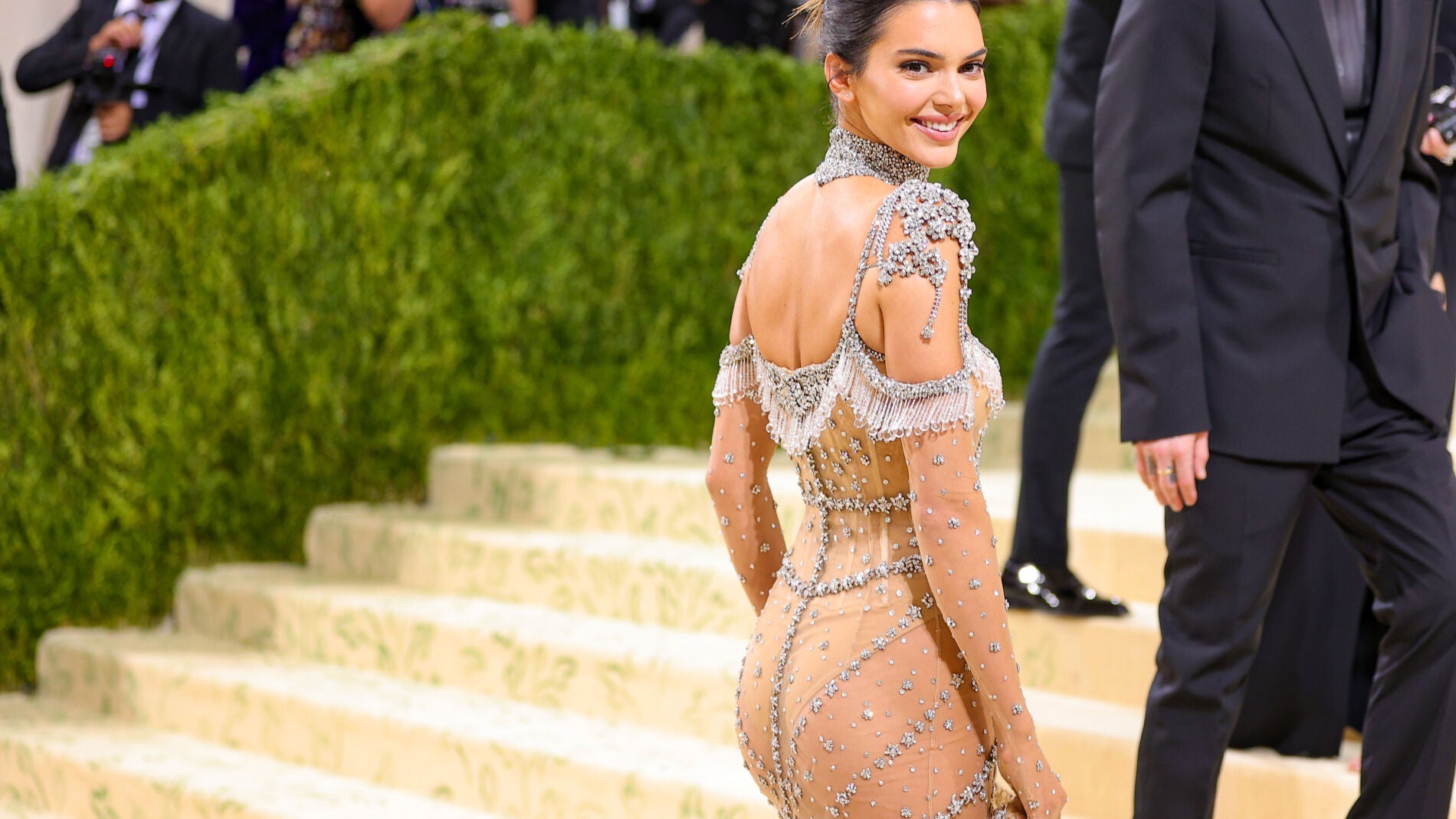 Otra imagen de Kendall Jenner en la MET Gala 2021