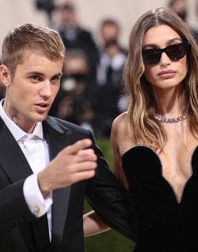 Justin Bieber y Hailey Bieber, en la MET Gala 2021 Justin Bieber y Hailey Bieber, en la MET Gala 2021