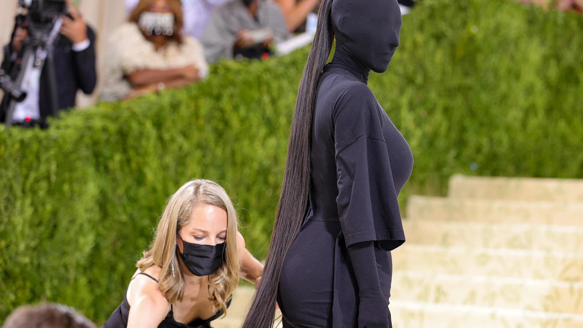 Kim Kardashian, de Balenciaga en la MET Gala 2021