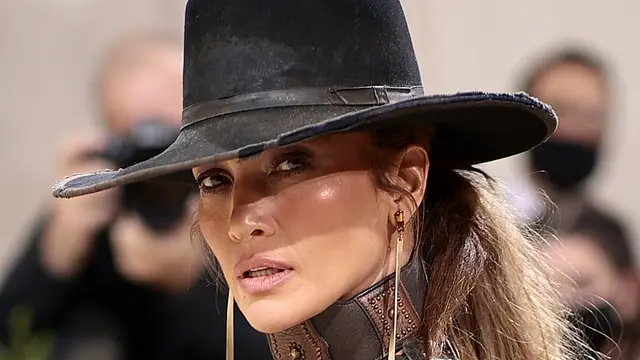 Jennifer Lopez, en la Met Gala 2021.