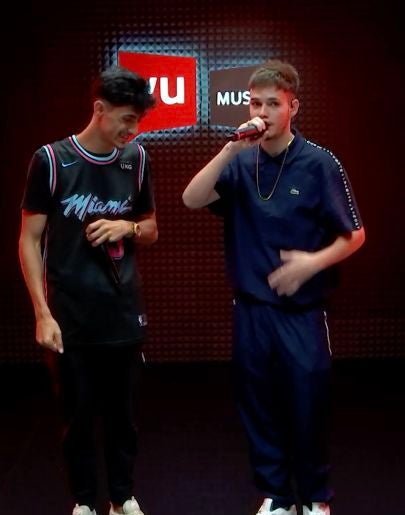 Bnet y Tirpa se marcan una improvisación en 'yu Music' Bnet y Tirpa se marcan una improvisación en 'yu Music'