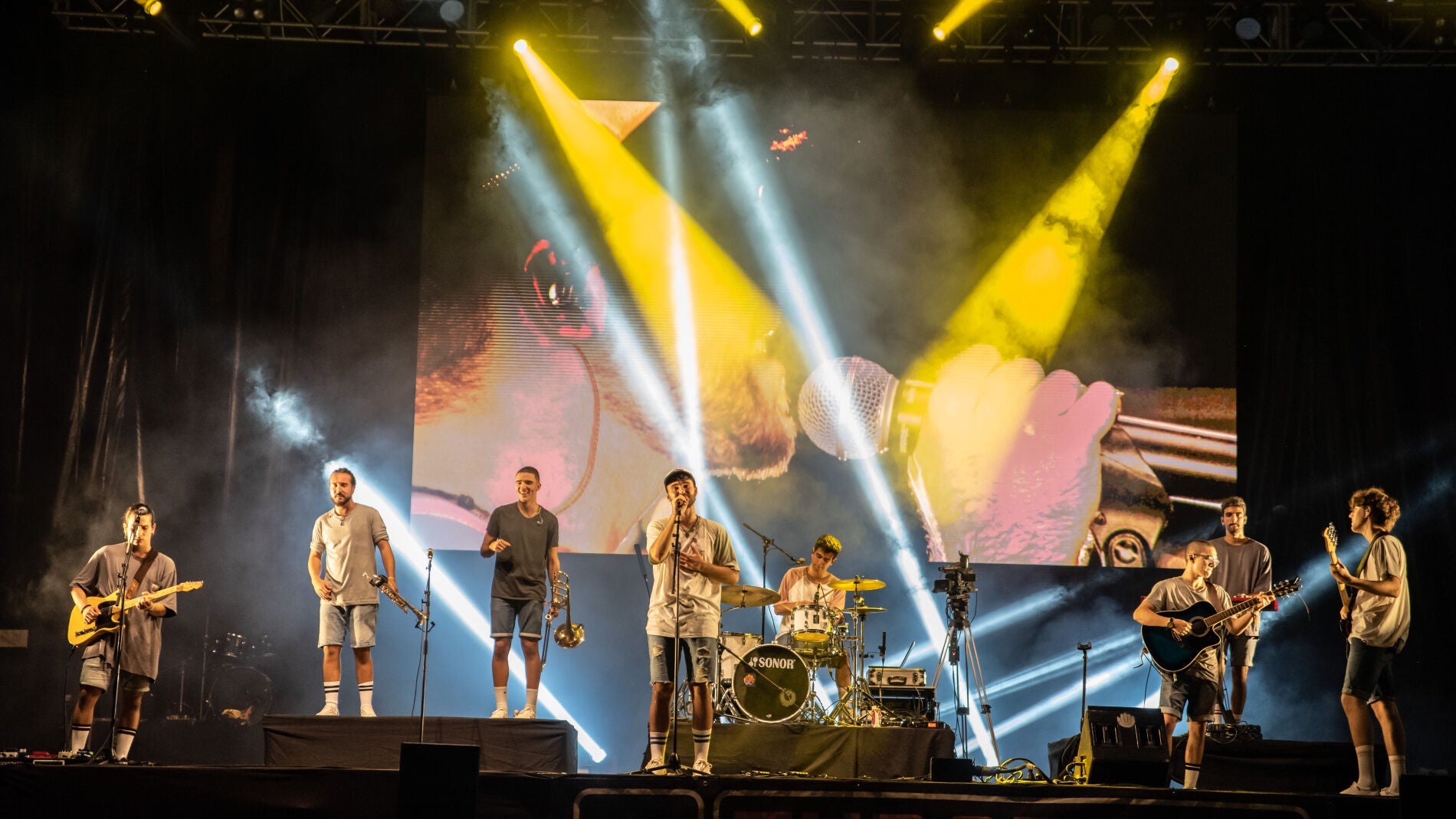 Mosaic, en el escenario Europa FM en La Mercè