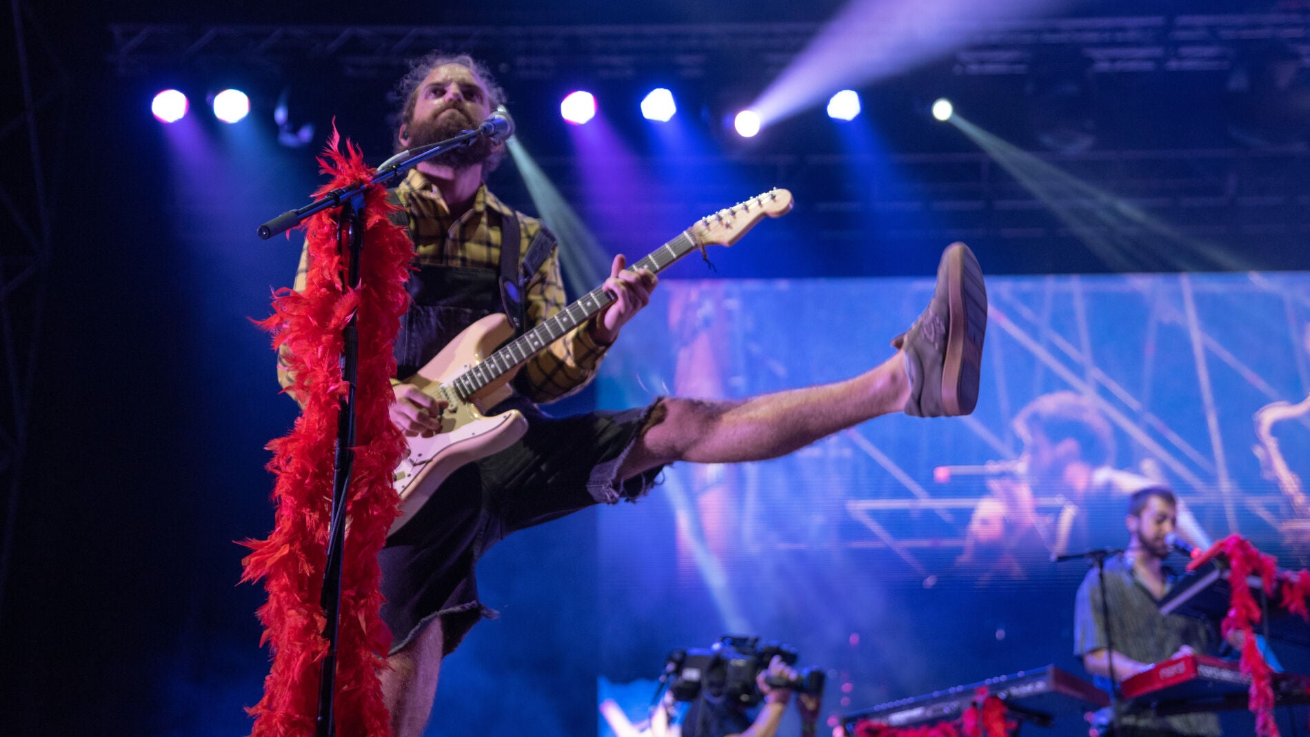 Pepet i Marieta, en el escenario Europa FM en La Mercè 2021