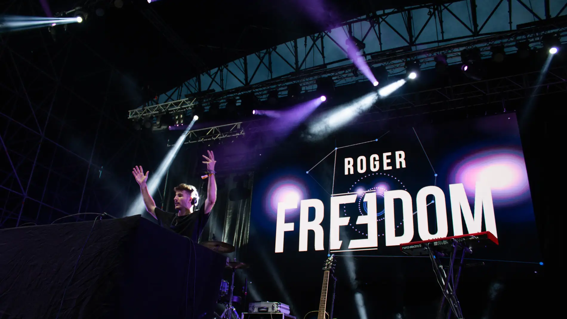 Roger Freedom, DJ en La Mercè 2021 title=