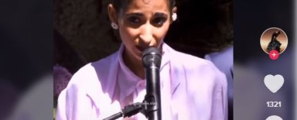 El vídeo del discurso de Alba Flores en la boda de Elena Furiase y Gonzalo Sierra