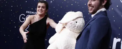 Amaia y Álex de Lucas en la gala de los Premios Goya 2020. Amaia y Álex de Lucas en la gala de los Premios Goya 2020.
