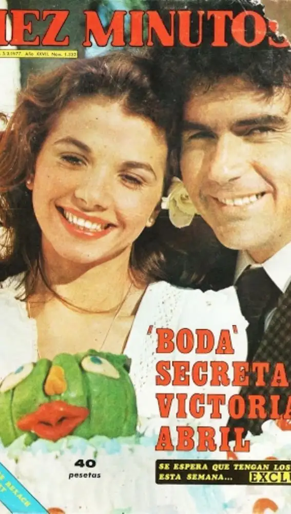 La boda secreta de Victoria Abril y Gustavo Laube