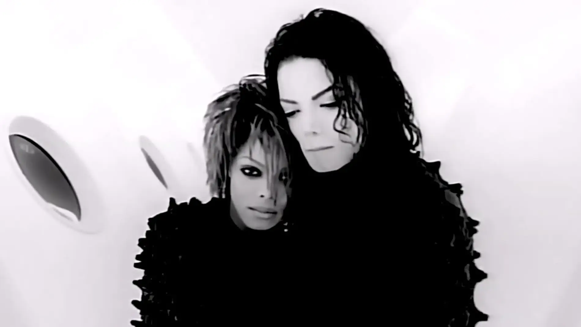 janet y Michael Jackson en el videoclip de 'Scream'