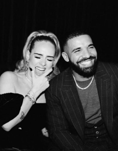 Adele y Drake. Adele y Drake.