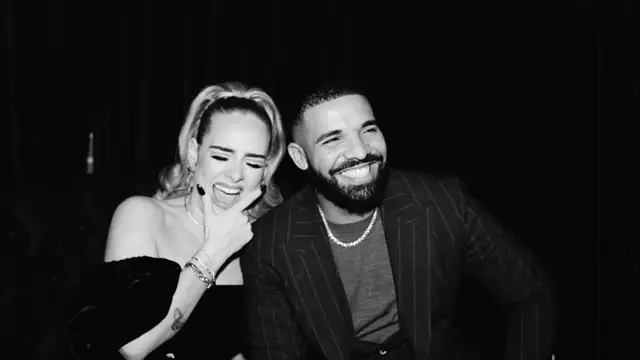 Adele y Drake.