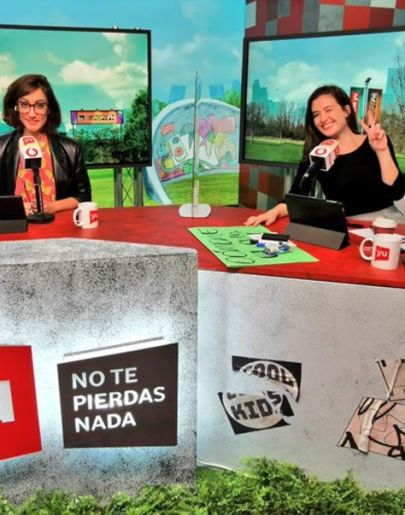 Ana Morgade y Victoria Martín Ana Morgade y Victoria Martín