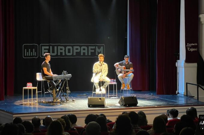 Blas Cantó en el showcase exclusivo de Sevilla Blas Cantó en el showcase exclusivo de Sevilla