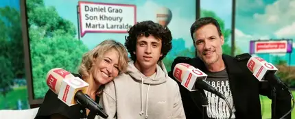 Daniel Grao, Marta Larralde y Son Khoury Daniel Grao, Marta Larralde y Son Khoury