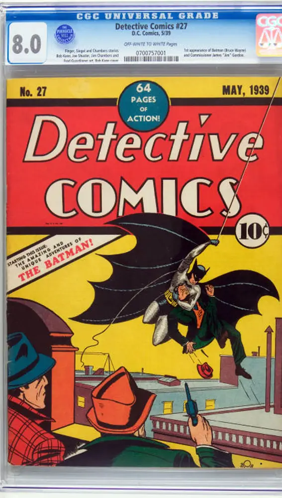 El número 27 de 'Detective Comics' se vendió por 1,5 millones de dólares