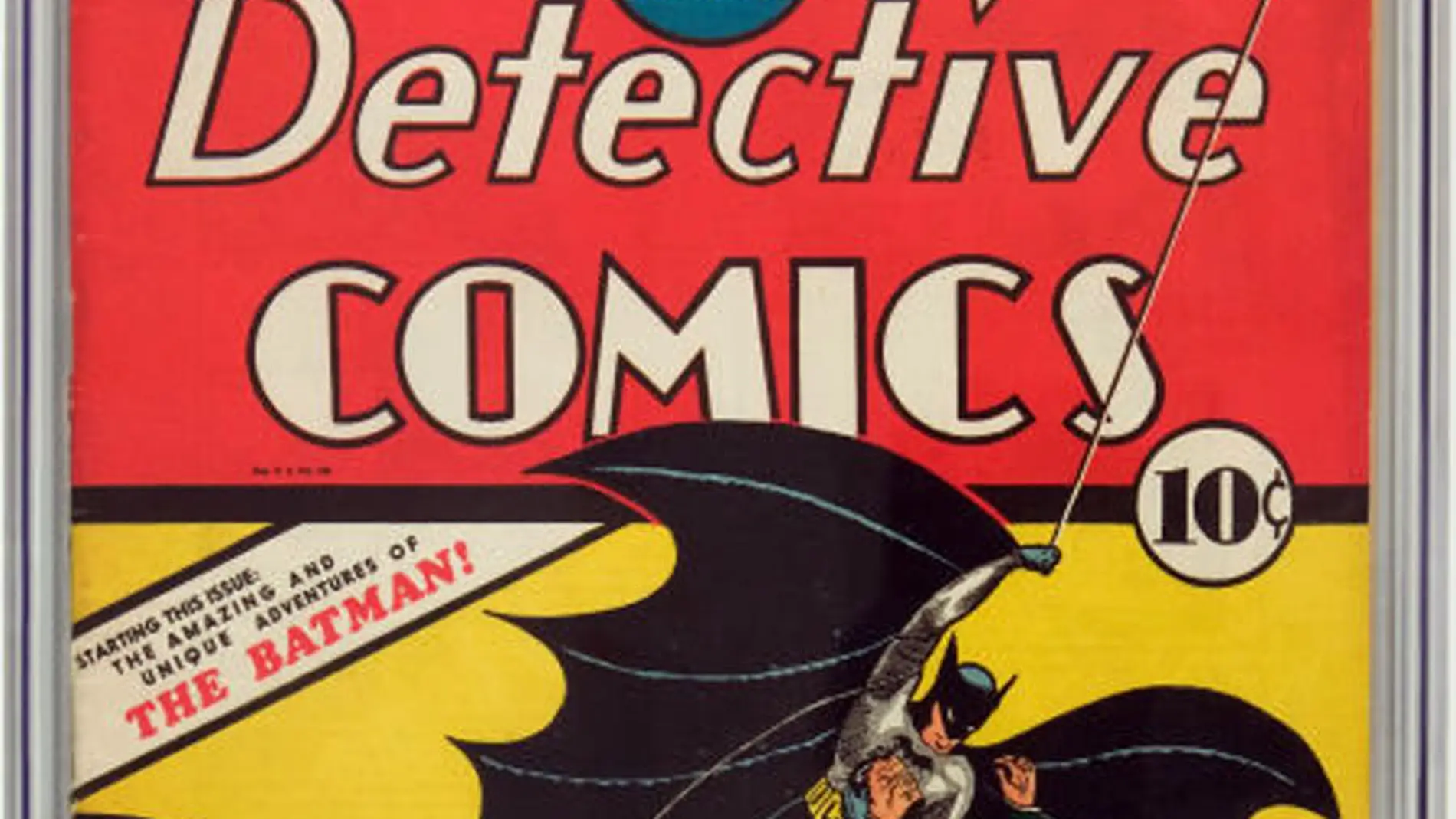 El número 27 de 'Detective Comics' se vendió por  1,5 millones de dólares