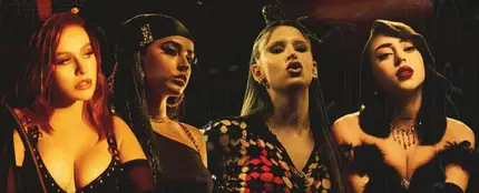 Christina Aguilera, Nathy Peluso, Becky G y Nicki Nicole en 'Pa mis muchachas' Christina Aguilera, Nathy Peluso, Becky G y Nicki Nicole en 'Pa mis muchachas'
