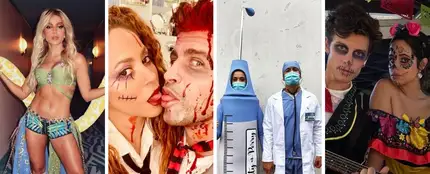 Los famosos en Halloween Los famosos en Halloween