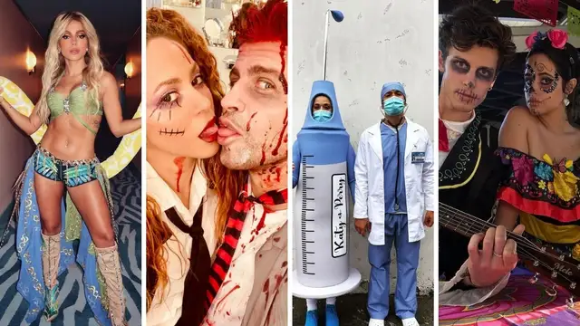 Los famosos en Halloween