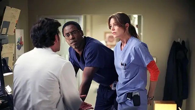 Isaiah Washington y Ellen Pompeo