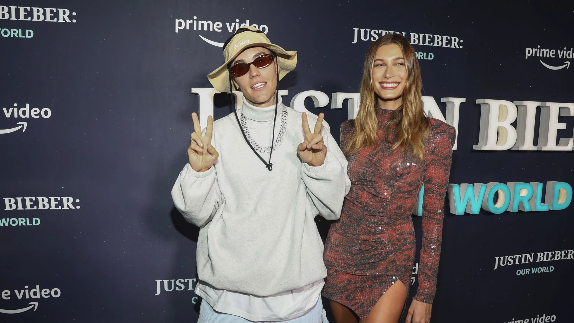 Justin y Hailey Bieber presentan su documental 'Justin Bieber: Our World'