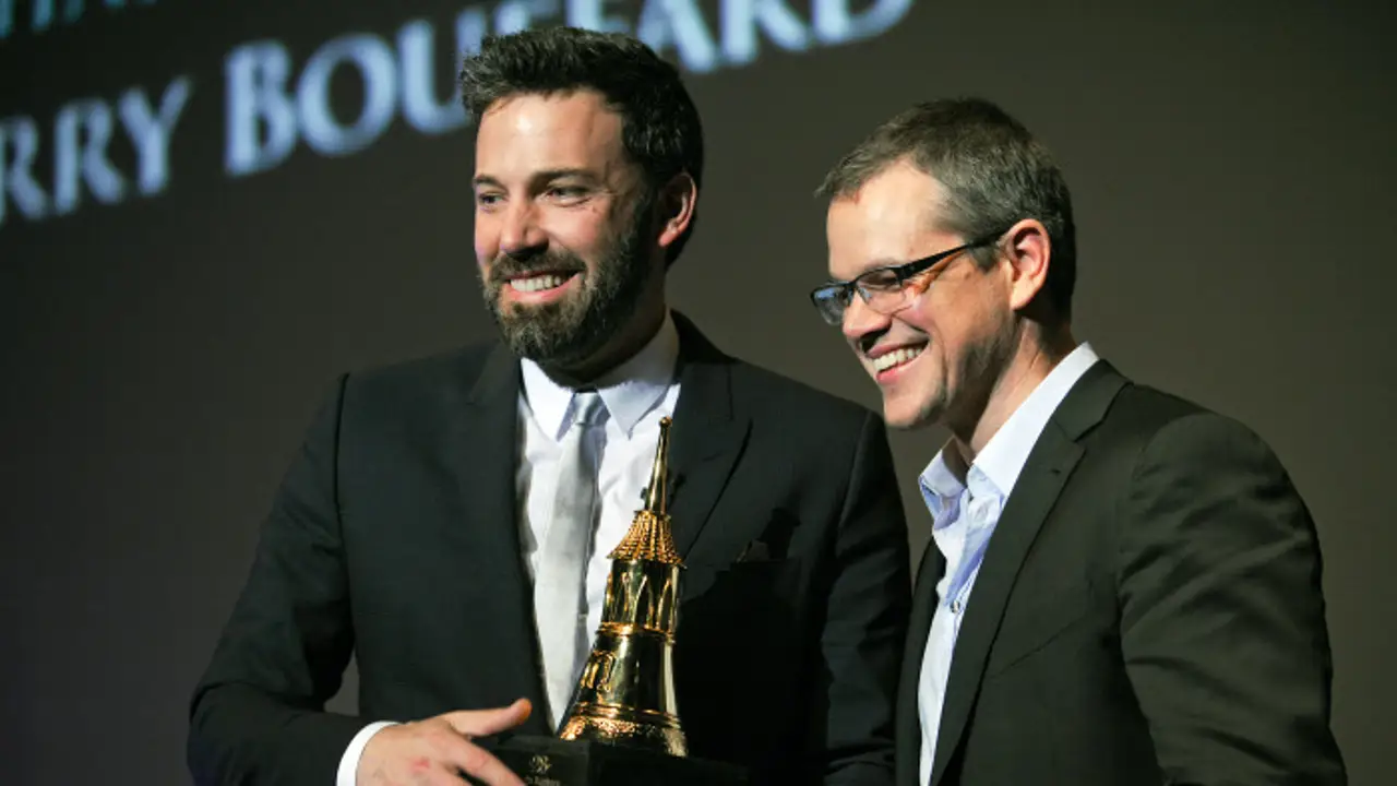 Ben Affleck y Matt Damon. Ben Affleck y Matt Damon.