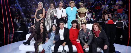 Los concursantes en la gala 2 de 'Tu cara me suena'. Los concursantes en la gala 2 de 'Tu cara me suena'.