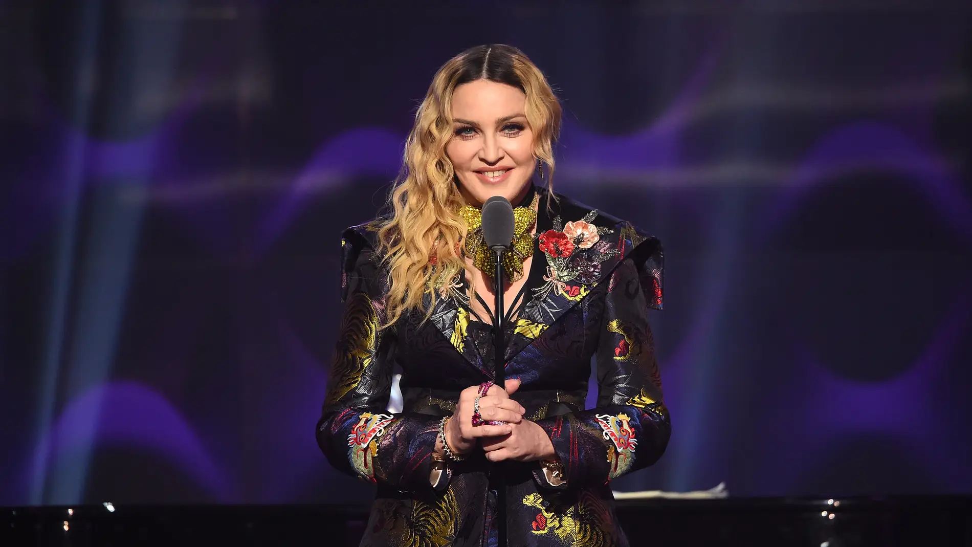 Madonna en los Billboard Women in Music Awards de 2016.