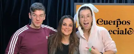 Mónica Carrillo con Eva Soriano e Iggy Rubín en 'Cuerpos especiales' Mónica Carrillo con Eva Soriano e Iggy Rubín en 'Cuerpos especiales'