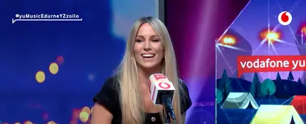 Edurne en 'yu Music' Edurne en 'yu Music'