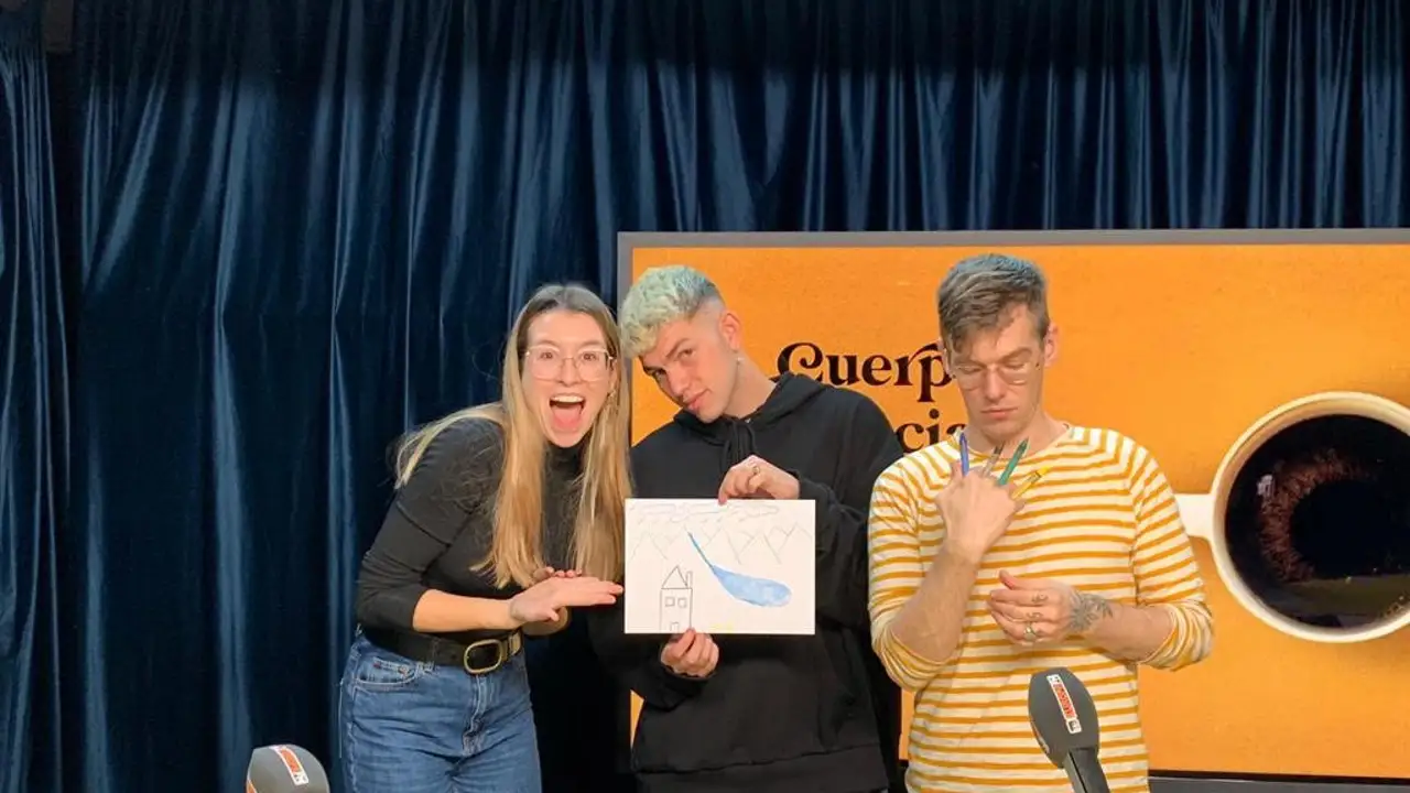 Marc Seguí con Eva Soriano e Iggy Rubín en 'Cuerpos especiales' Marc Seguí con Eva Soriano e Iggy Rubín en 'Cuerpos especiales'